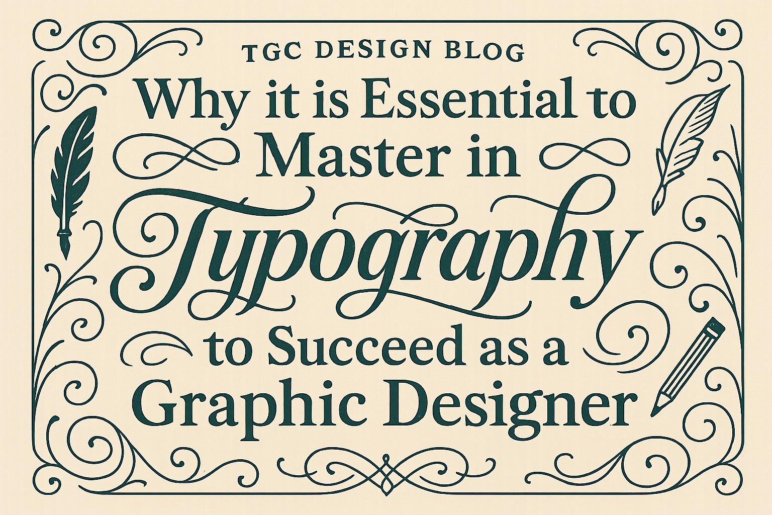 Why it is Essential to Master in Typography, to Succeed as a Graphic Designer
